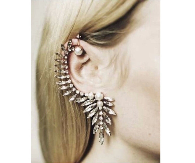 Whole Fashion Punk Ear Cuff Tassels Metal Rivent Earrings Ear Clip Bullet  Hook Earring255N From Gnfur, $37.69 | DHgate.Com